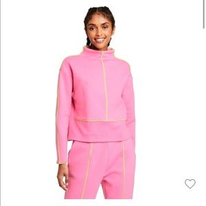 NWT Victor Glemaud X Target Cropped Pullover Sweatshirt